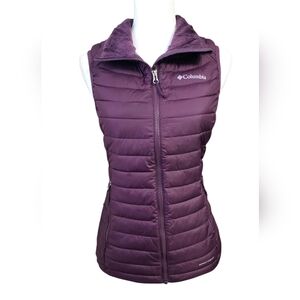 Columbia Women's Purple Puffer Vest